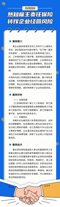 熟知雇主責(zé)任保險(xiǎn)，轉(zhuǎn)嫁企業(yè)經(jīng)營(yíng)風(fēng)險(xiǎn)