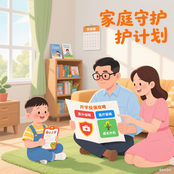 父母為孩子買保險(xiǎn)