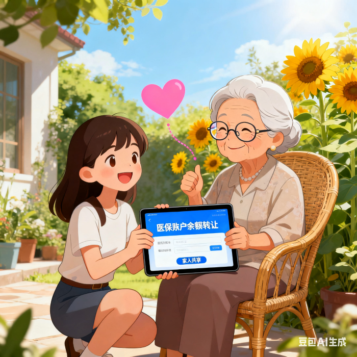 醫(yī)保賬戶余額轉(zhuǎn)給家人插圖